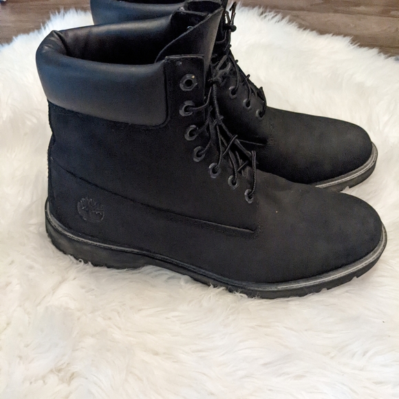 Timberland size 12 men's black suede boot - Picture 5 of 5